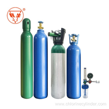 Industrial medical 40L oxygen gas cylinder